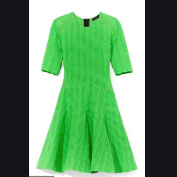Rag & Bone Runway Neon Green Dress Ready To Wear Spring Summer 2013 New York - Picture 5 of 15